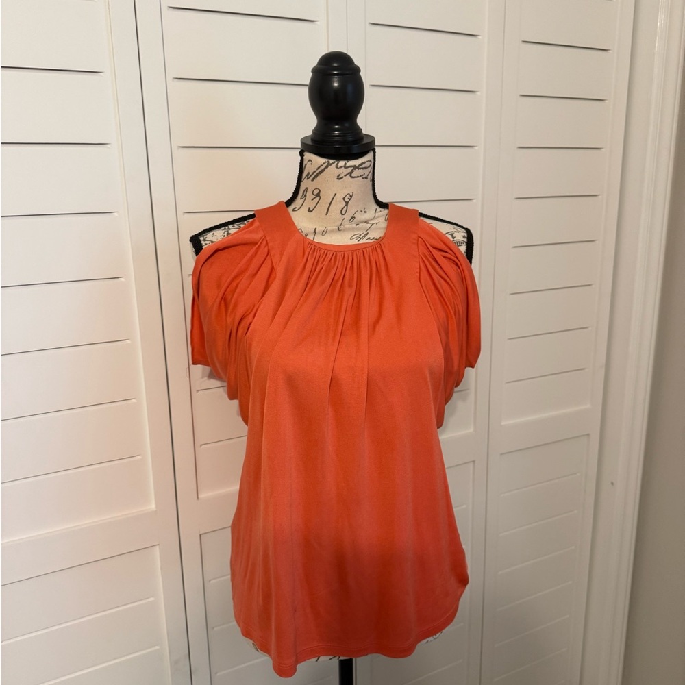 Mint Vibrant Orange Blouse